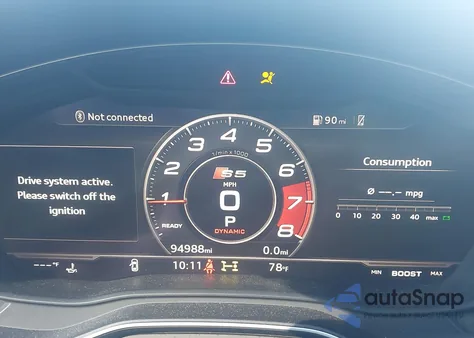 2018 Audi S5 3.0T Premium Plus из США, поврежденный, VIN WAUB4CF59JA030852